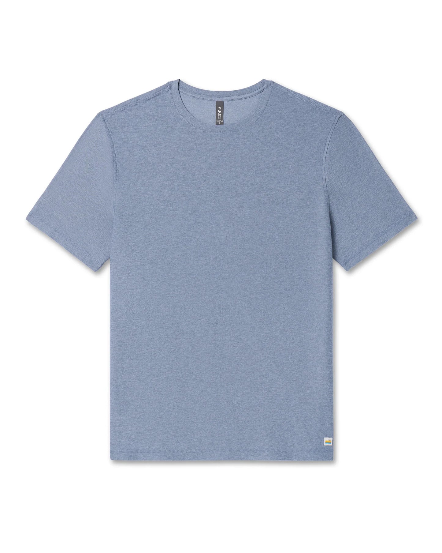 Vuori Men's Strato Tech Tee- Chambray Heather