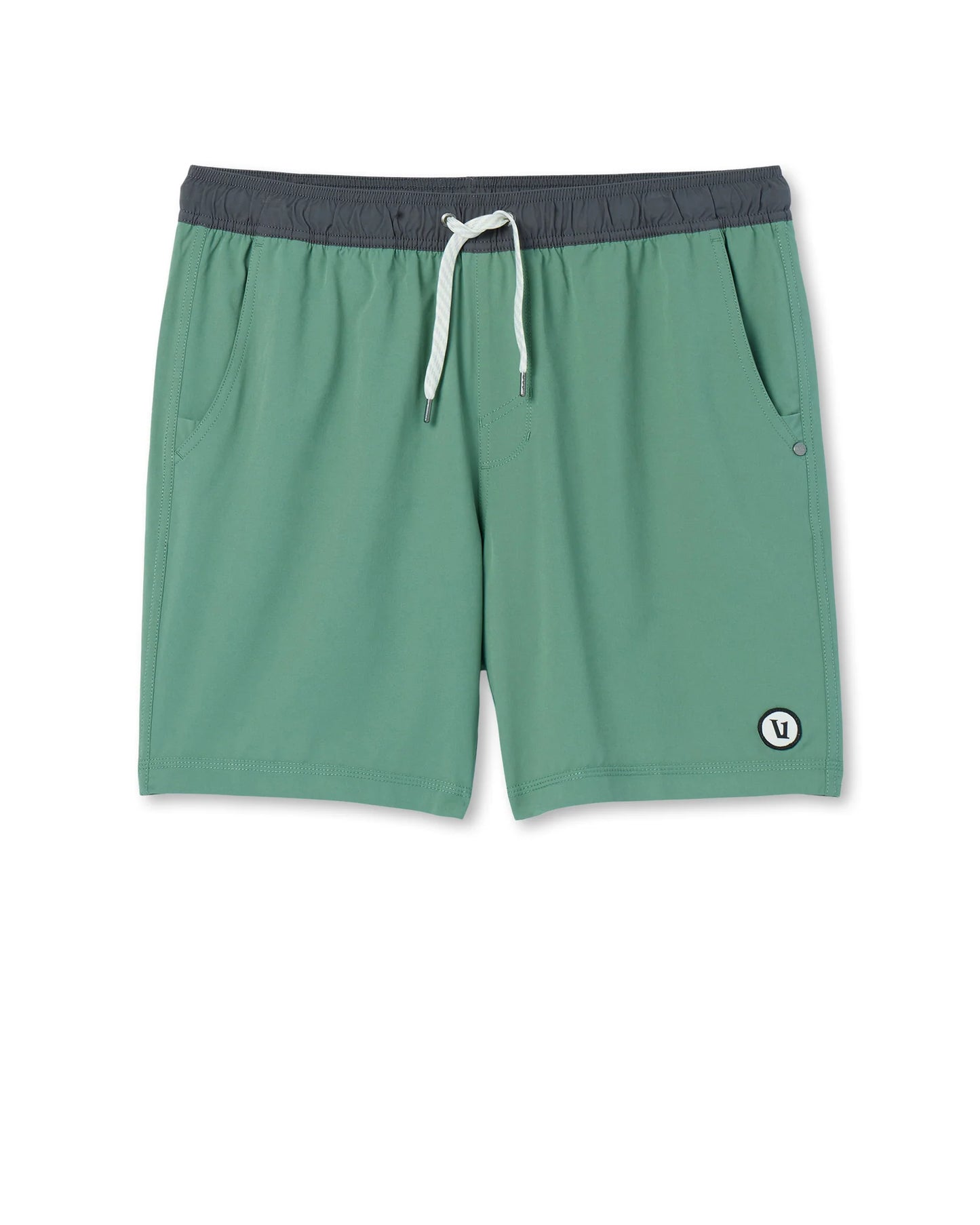 Vuori Men's Kore Short Lines 7"- Hedge Green