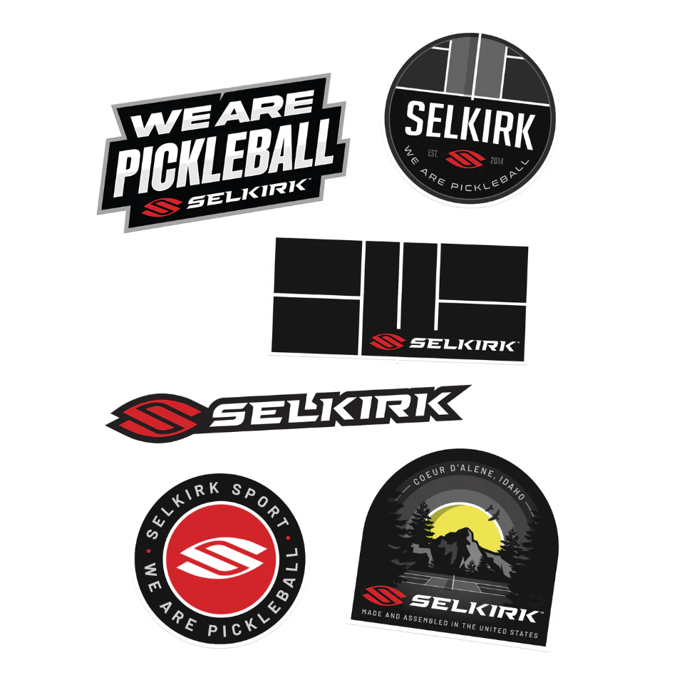 Selkirk Two Tone 2024 Stickers