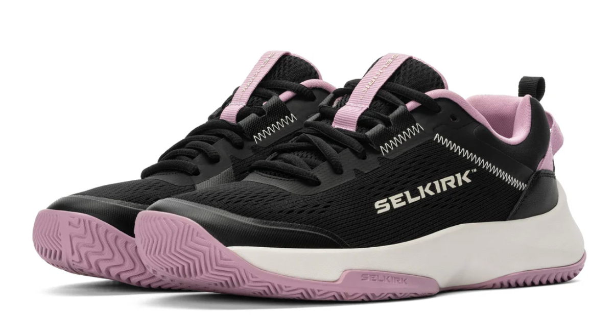 Women's CourtStrike Pickleball Shoes - Black Winterberry