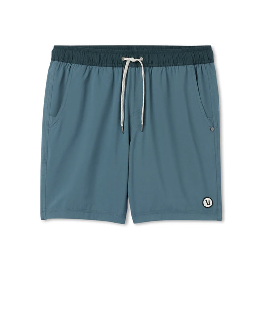 Vuori Men's Kore Short Lined 7"- Light Deep Sea