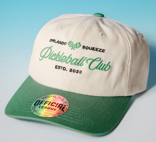 Orlando Squeeze X Official League Pickleball Club Hat
