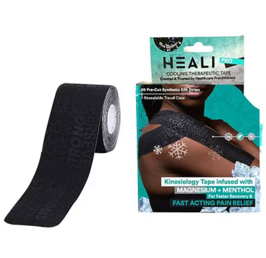 HEALI Infused Kinesiology Tape-Black Inspo