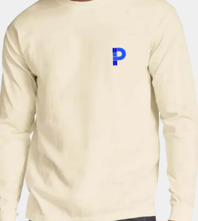 Blue Court LS Tee