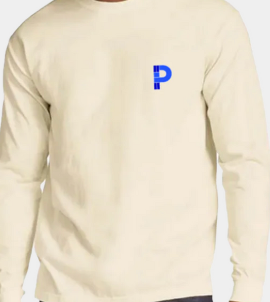 Blue Court LS Tee