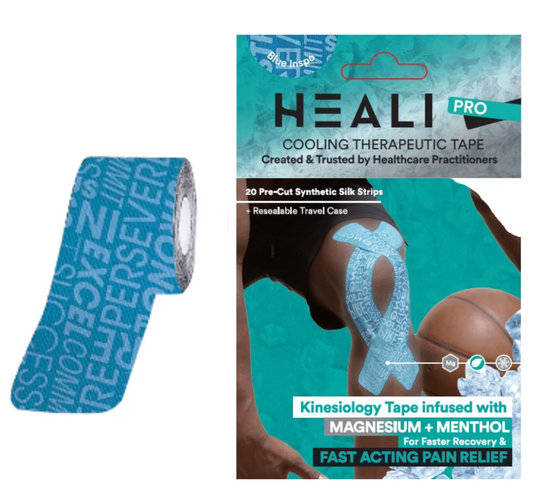 HEALI Infused Kinesiology Tape-Blue Inspo
