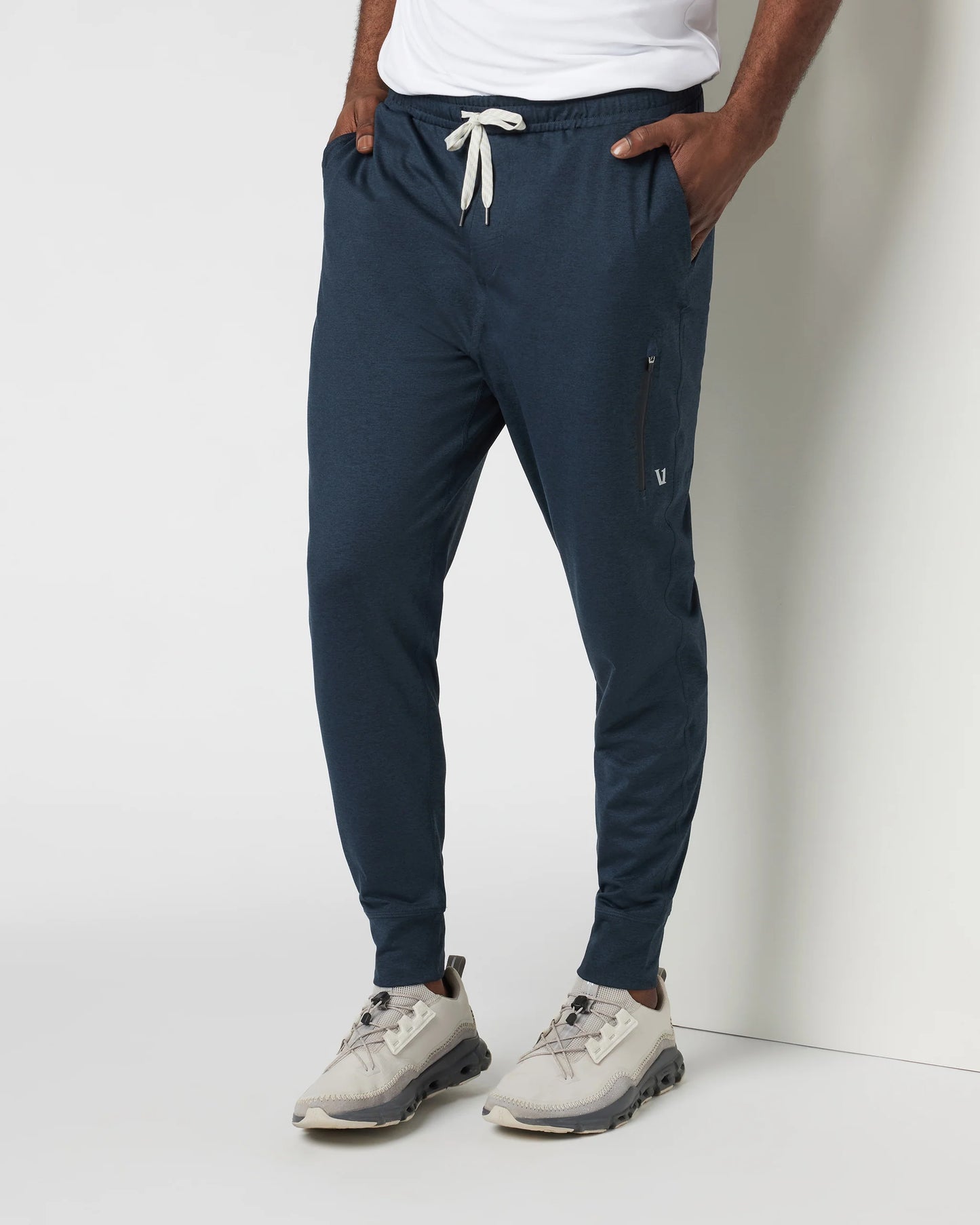 Vuori Men's Sunday Performance Jogger 28- Ink Heather