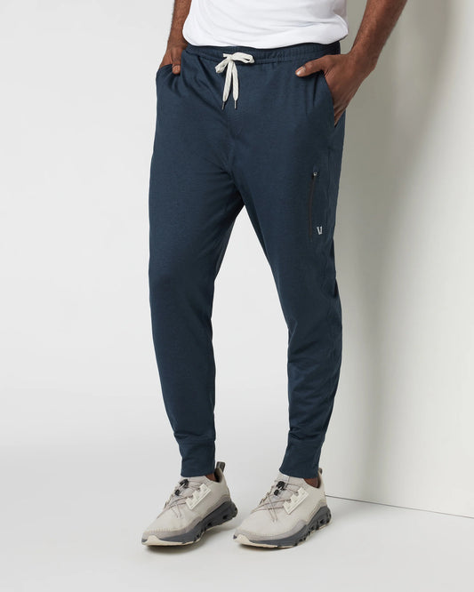 Vuori Men's Sunday Performance Jogger 28- Ink Heather